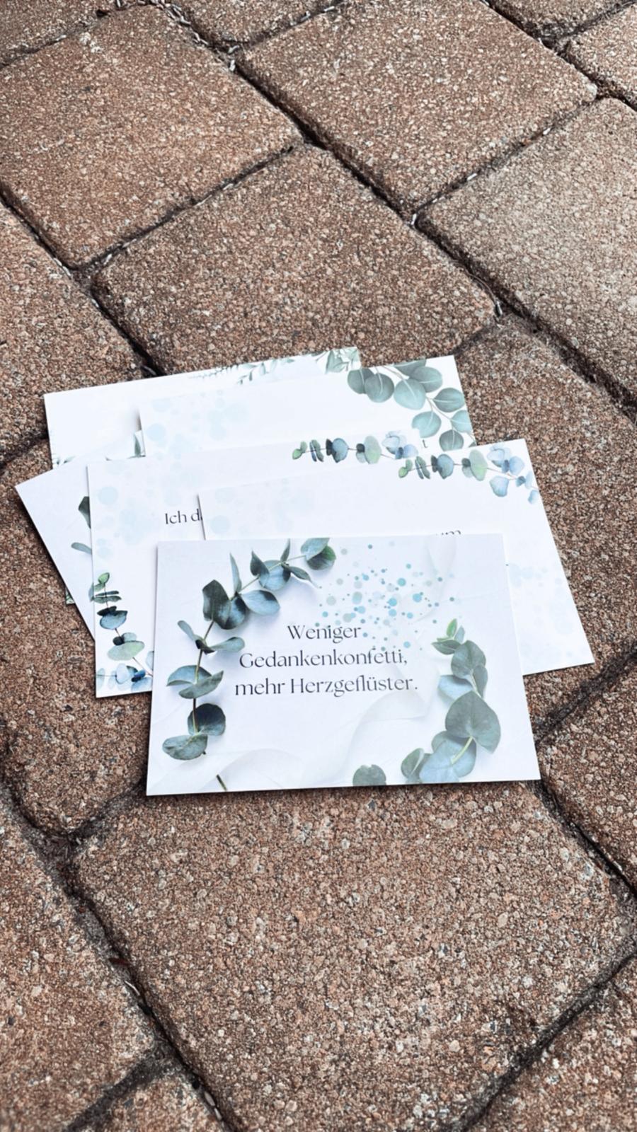 Postkarten-Set "Gedanken-Konfetti" โ Bild 3
